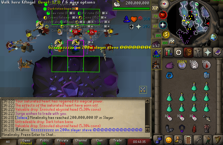 200m slayer lol