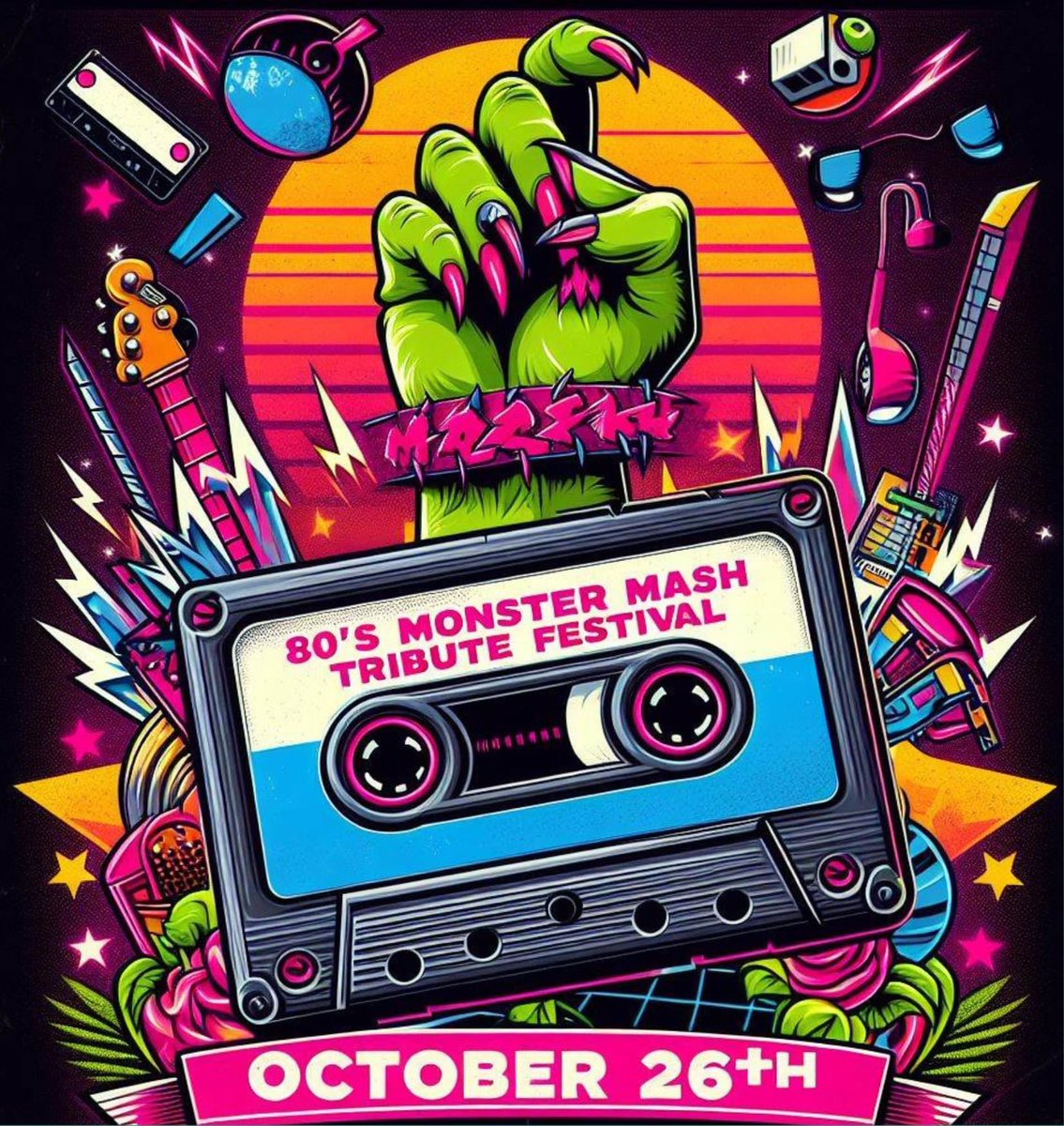 All day 80’s Halloween party? 👀 just £20! Tickets available at: cinemac.org.uk