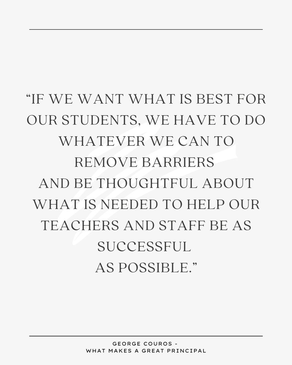 "Remember, leadership is about people, and management is about things.

To help our people, we have to pay attention to the time and resources to which they have access.” 

"Education and Brown M&amp;Ms" buff.ly/4d0tRRe