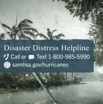 It’s normal for tropical storms or hurricanes to cause people to experience emotional distress. 

#BePrepared. If you or someone you know is in the path of 🌧️ #Francine learn the warning signs of disaster-related distress and get storm- related resources: samhsa.gov/find-help/disa…