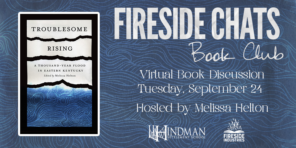 Join Literary Arts Program Director, Melissa Helton, to discuss our latest Fireside Industries release, Troublesome Rising edited by Melissa Helton!

Register today at bit.ly/4dAf8Oa!