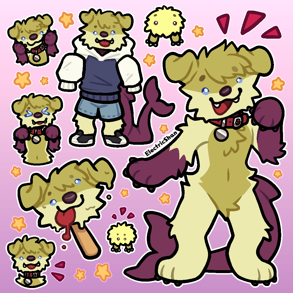 ShanieNou's tweet photo. Mini Doodle Page comm for @skruffl 🐶 https://t.co/wQpH8P34Qi