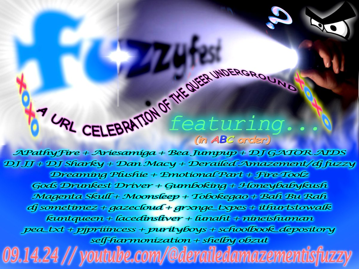 fuzzytallon's tweet image. THIS SATURDAY. SEPT 14TH. FUZZYFEST 2024!! WE HAVE SUCH AN AMAZING LINEUP FOR THIS. COME OUT N SUPPORT.