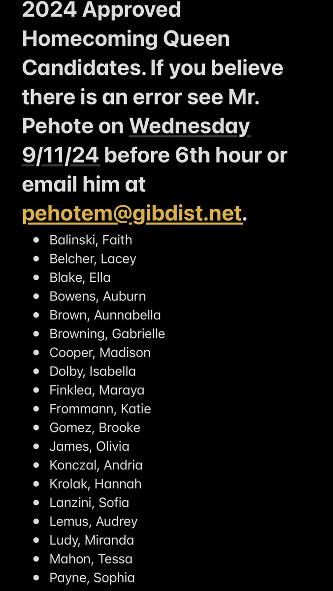 CHS Student Council tweet media