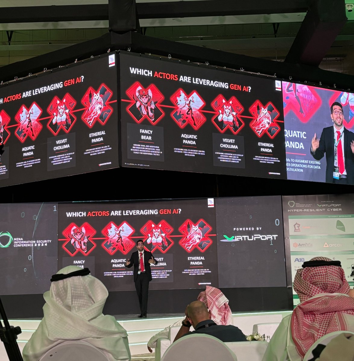 Sarah_Aa31's tweet image. MENA ISC 2024 Conference 💜! 
خلونا نشوفكم بكرة بإذن الله

 #MENAISC2024 #cybersecurity #informationsecurity