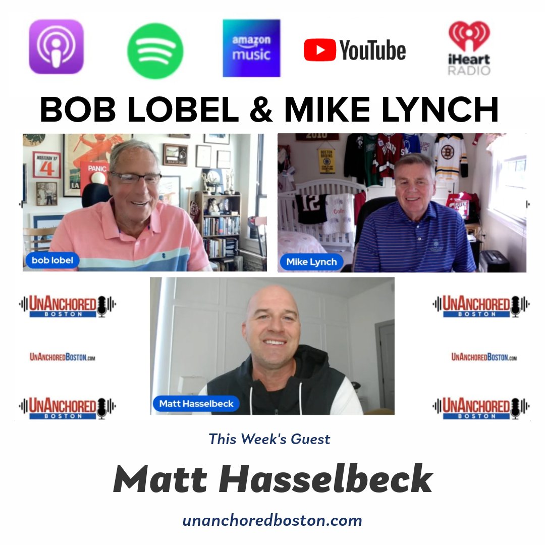 BostonUn's tweet image. Matt Hasselbeck is this week&apos;s guest on UnAnchored Boston with Bob Lobel and Mike Lynch! Don&apos;t miss out as they talk all about football as we head into the 2024 season!

UnAnchoredBoston.com @hasselbeck

#unanchoredboston #boblobel #mikelynch #BostonCollege #BCEagles