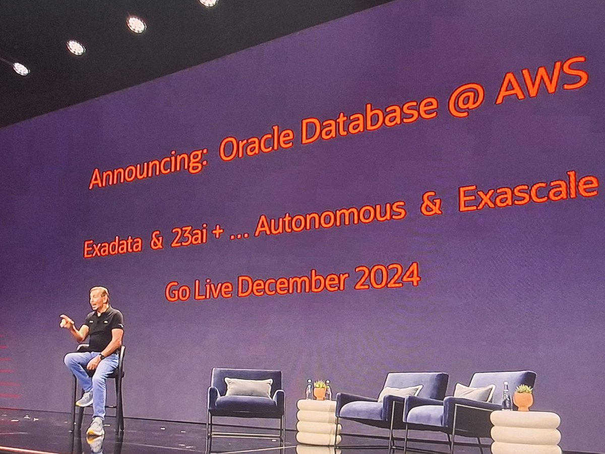 aterentes's tweet photo. #AWS &amp; #Oracle partnership on cloud. #partners #growth #opportunity - Turn your ideas into reality #AWSreInvent 2024 https://t.co/yRgceI6Jfp https://t.co/S4LGO2ANQa