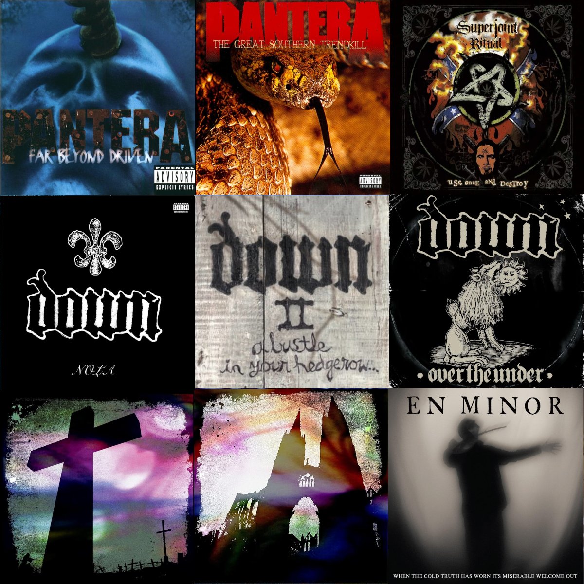 My favorite Phil Anselmo records, in (almost) no particular order.