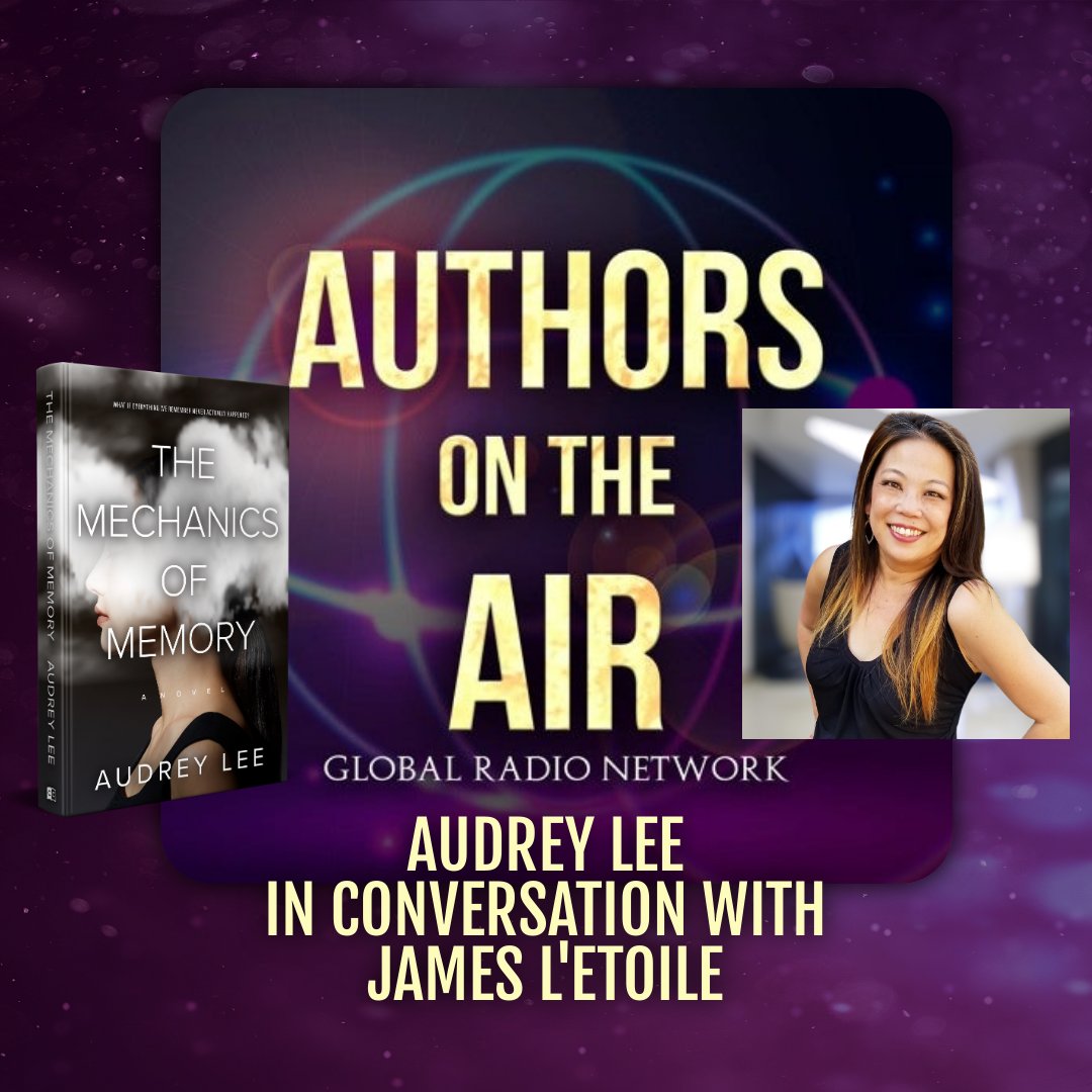 AudreyLeeAuthor's tweet photo. Had a great time discussing #themechanicsofmemory with @JamesLEtoile for the @AuthorsontheAir podcast! Check it out wherever you get your podcasts, or here in SoundCloud:
https://t.co/dDzlpwiN4N
@K_C_Associates @ITWDebutAuthors @CamCatBooks https://t.co/bK8Gw6D9JK