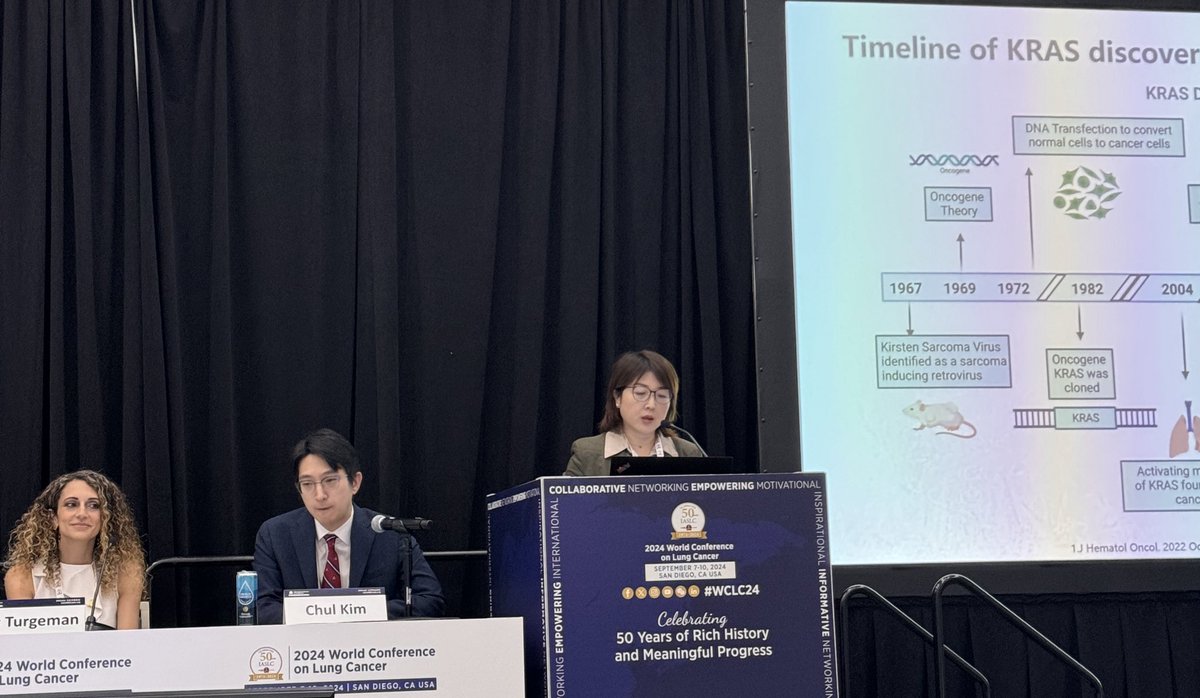 Stephen V Liu, MD (@stephenvliu) on Twitter photo Really great session on rare targets in NSCLC at #WCLC24 chaired by Drs. <a href="/chulkimMD/">Chul Kim</a> <a href="/TurgemanIlit/">Ilit Turgeman</a> with Drs. <a href="/susu_mail0513/">Chunxia Su(Susu)</a> <a href="/SusanScottMD/">Susan Combs Scott, MD</a> <a href="/g_mountzios/">Giannis Mountzios</a> - lots to keep track of. Refreshing progress. Really great session on rare targets in NSCLC at #WCLC24 chaired by Drs. <a href="/chulkimMD/">Chul Kim</a> <a href="/TurgemanIlit/">Ilit Turgeman</a> with Drs. <a href="/susu_mail0513/">Chunxia Su(Susu)</a> <a href="/SusanScottMD/">Susan Combs Scott, MD</a> <a href="/g_mountzios/">Giannis Mountzios</a> - lots to keep track of. Refreshing progress.