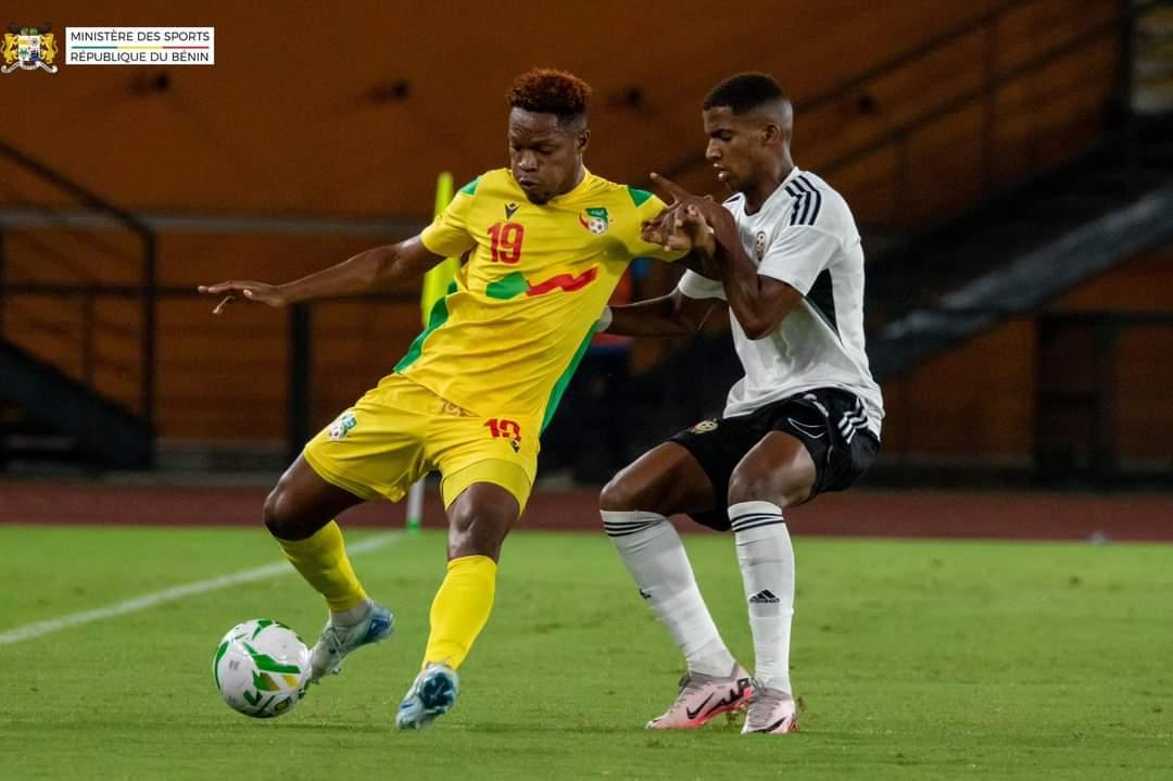 AblamGnamesso's tweet photo. Terminé

Bénin 🇧🇯 2-1 Libye 🇱🇾

⚽ 9' Faisal Al Faisal Al Badri [Pen] #LBY
⚽ 50' Steve Mounie #BEN
⚽ 62' Junior Olaitan [Pen] #BEN

[2ème Journée des éliminatoires de la CAN 2025] https://t.co/XJHdXWdB3i