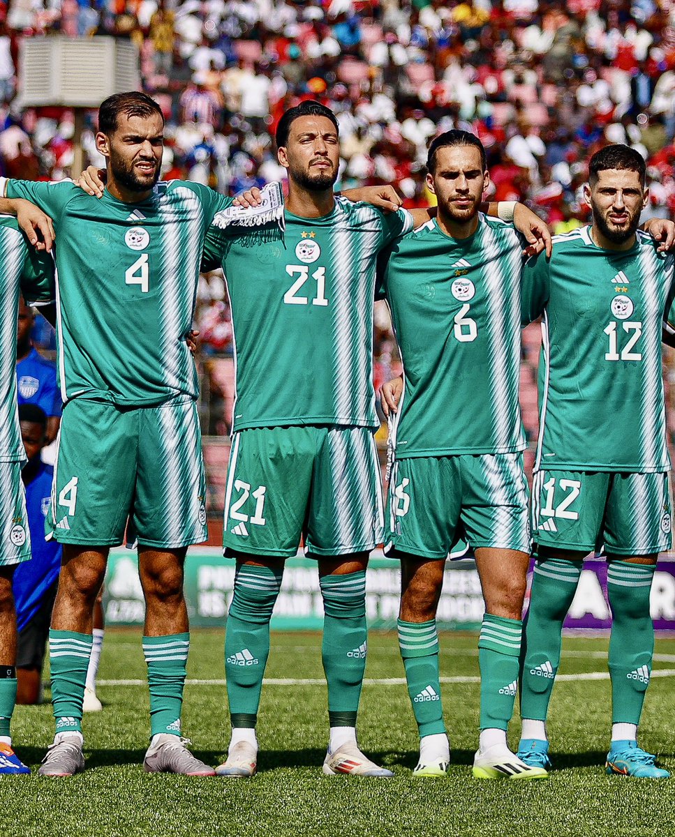 Perfect way to end the international break!💪 2/2 wins &amp; group leaders <a href="/LesVerts/">Équipe d'Algérie de football</a> 🇩🇿