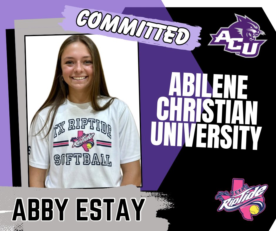 Texas Riptide 16U Cuyos (@txriptidecuyos) on Twitter photo Congrats to #26 Abby Estay <a href="/abby_estay2026/">Abigail Estay</a> and her commitment to Abilene Christian!! <a href="/CujoTheBeast17/">Kristen Cuyos</a> <a href="/paigee_lott2/">✰ P A I G E ✰</a> <a href="/londonmarderrr/">Londooo</a> Congrats to #26 Abby Estay <a href="/abby_estay2026/">Abigail Estay</a> and her commitment to Abilene Christian!! <a href="/CujoTheBeast17/">Kristen Cuyos</a> <a href="/paigee_lott2/">✰ P A I G E ✰</a> <a href="/londonmarderrr/">Londooo</a>