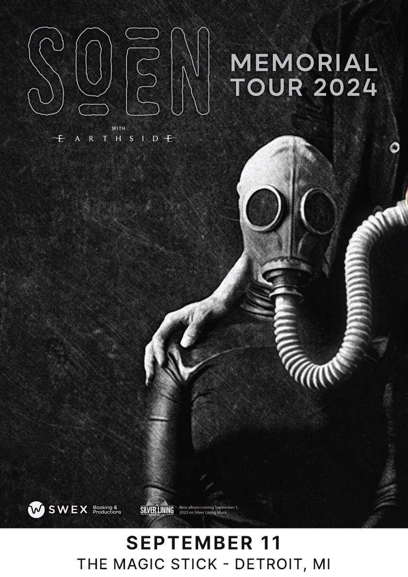 Swedish prog metal band SOEN in Detroit tonight at the Magic Stick 😱

Doors - 6:30pm
<a href="/earthsideband/">Earthside</a>  - 7:30pm
<a href="/soenmusic/">SOEN</a>   - 8:30pm

🎟️ majesticdet.live/soen