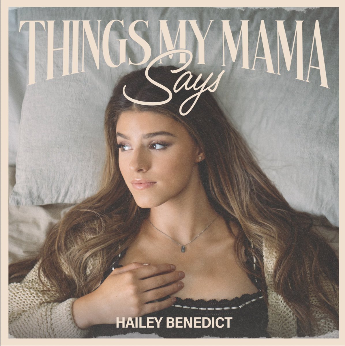 Hailey Benedict (@thatsmehaileyb) on Twitter photo My first single with <a href="/BigLoud/">Big Loud</a> / <a href="/LocalHayRecords/">Local Hay Records</a> “Things My Mama Says” comes out October 4th and is available for pre-save now HERE haileybenedict.lnk.to/ThingsMyMamaSa… !
This song is one of the most personal & special to my family and I. I’m beyond excited to share it with you all soon!!❤️ My first single with <a href="/BigLoud/">Big Loud</a> / <a href="/LocalHayRecords/">Local Hay Records</a> “Things My Mama Says” comes out October 4th and is available for pre-save now HERE haileybenedict.lnk.to/ThingsMyMamaSa… !
This song is one of the most personal & special to my family and I. I’m beyond excited to share it with you all soon!!❤️