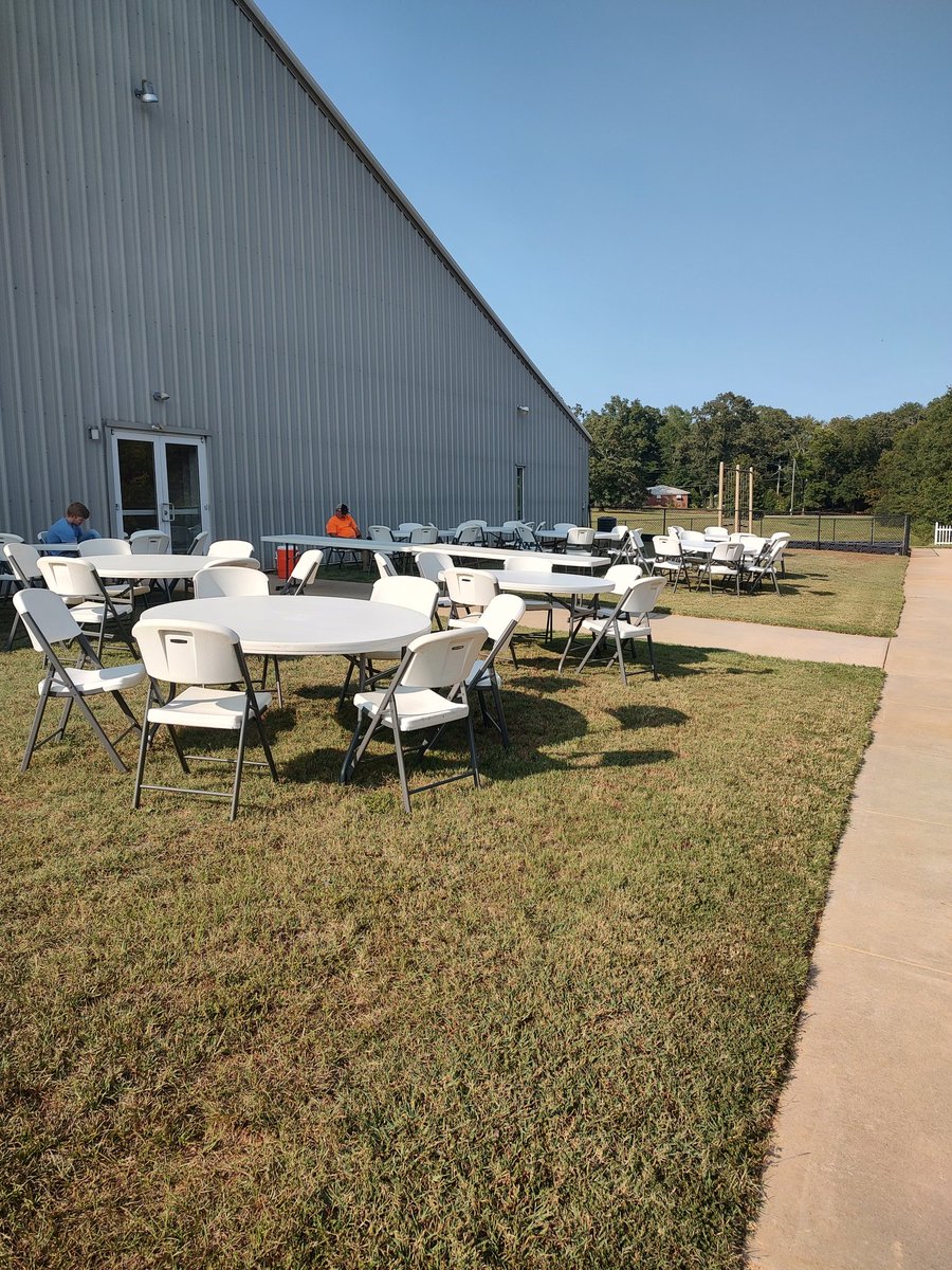 The meat is on the grill and we are ready for a good night here at Faith Fellowship with "Men By Design" with <a href="/PPIJamie/">Jamie Murphy</a> and some sister churches in our community.
