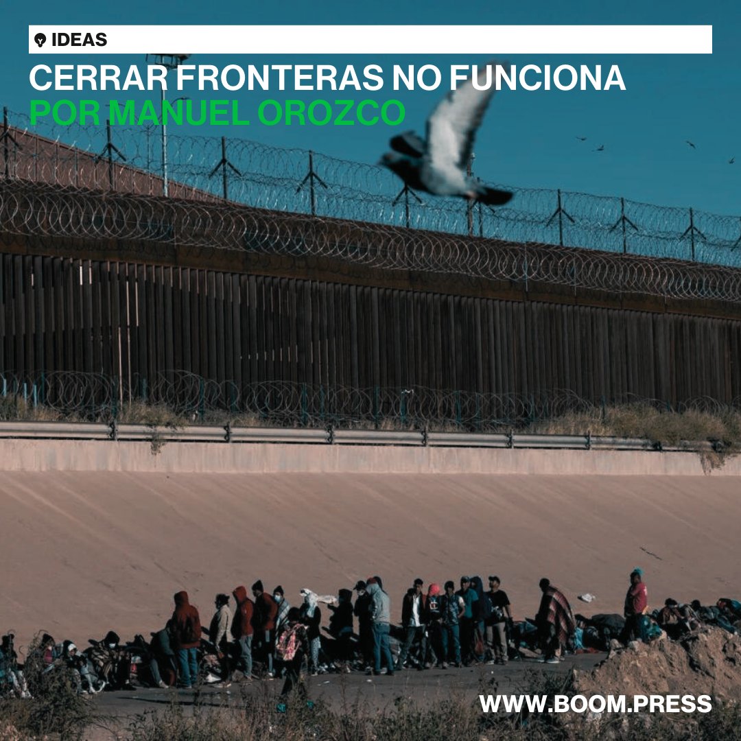 📊 Un dato poco conocido: actualmente, cuarenta dictaduras en el mundo generan el 35% de toda la migración internacional.

✍️ Manuel Orozco es director de migración, remesas y programas de desarrollo de Diálogo Interamericano.

💥  boom.press/es/ideas/estad…