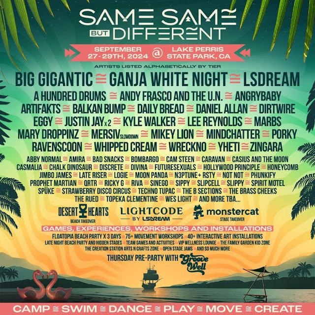 FADEDFORU's tweet image. SSBD Fest Helps Lucidity Fest Fans After Cancellation with Free Ticket - @ssbdfest

#ICYMI #SSBDFest #SSBD #SameSameButDifferent #Event #Entertainment #Festival #LucidityFest 

faded4u.ca/2024/09/ssbd-f…