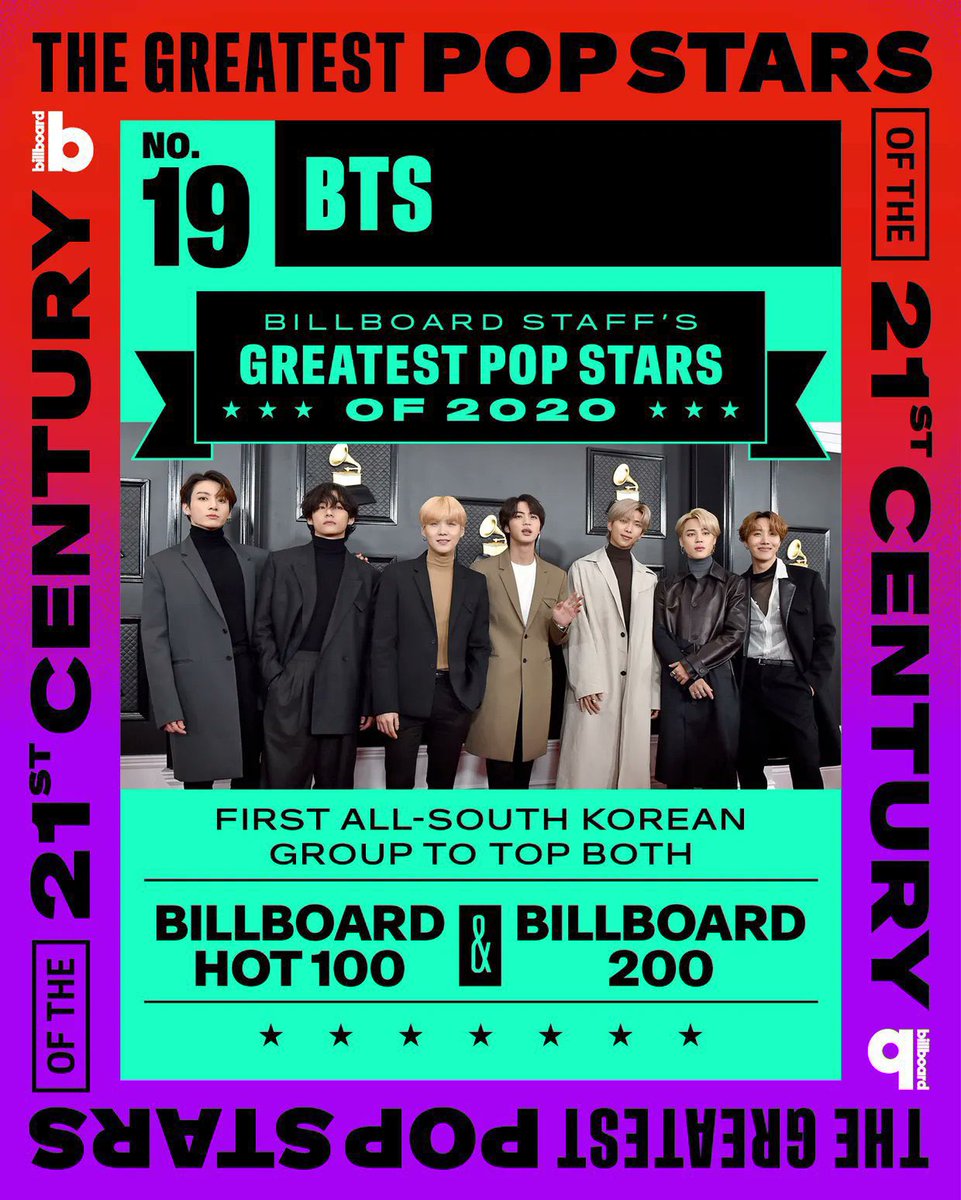 porktendencia's tweet photo. "BTS PAVED THE WAY":
Por la publicación de Billboard donde menciona que @BTS_twt es la 19° estrella de pop más importante del siglo 21, mencionando que ningún otro grupo de K-Pop ha logrado lo que ellos este siglo, y que pavimentaron el camino para los demás grupos. https://t.co/MuftHHUvYG