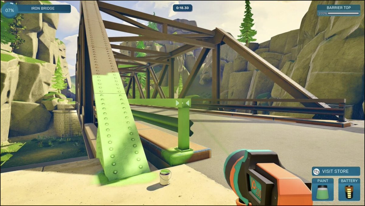 gmgames_gg's tweet image. Spray Paint Simulator coming to PC in 2025! Transform Splatterville in this relaxing sim from @WhitethornGames &amp;amp; North Star Video Games. Prep, paint, upgrade tools &amp;amp; unleash creativity! 

#GamingNews #IndieGames #SimulationGames