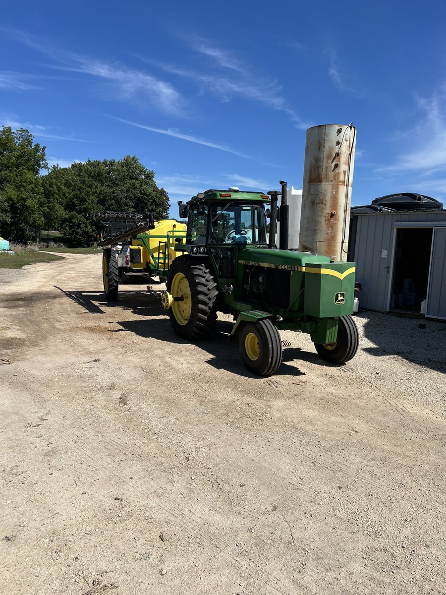 Having some fun at the new job with <a href="/ChoiceAgSvc/">Choice Ag Services</a>. Lots of installs for #harvest24!