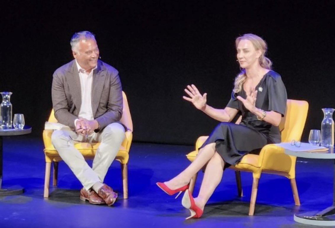Just sharing one of my favourite images from last nights In Conversation event at the Sydney Opera House with Stan Grant.
To be interviewed by the best in the business is a privilege I cannot truly express but to get to know Stan himself and to have to honour of hearing his own
