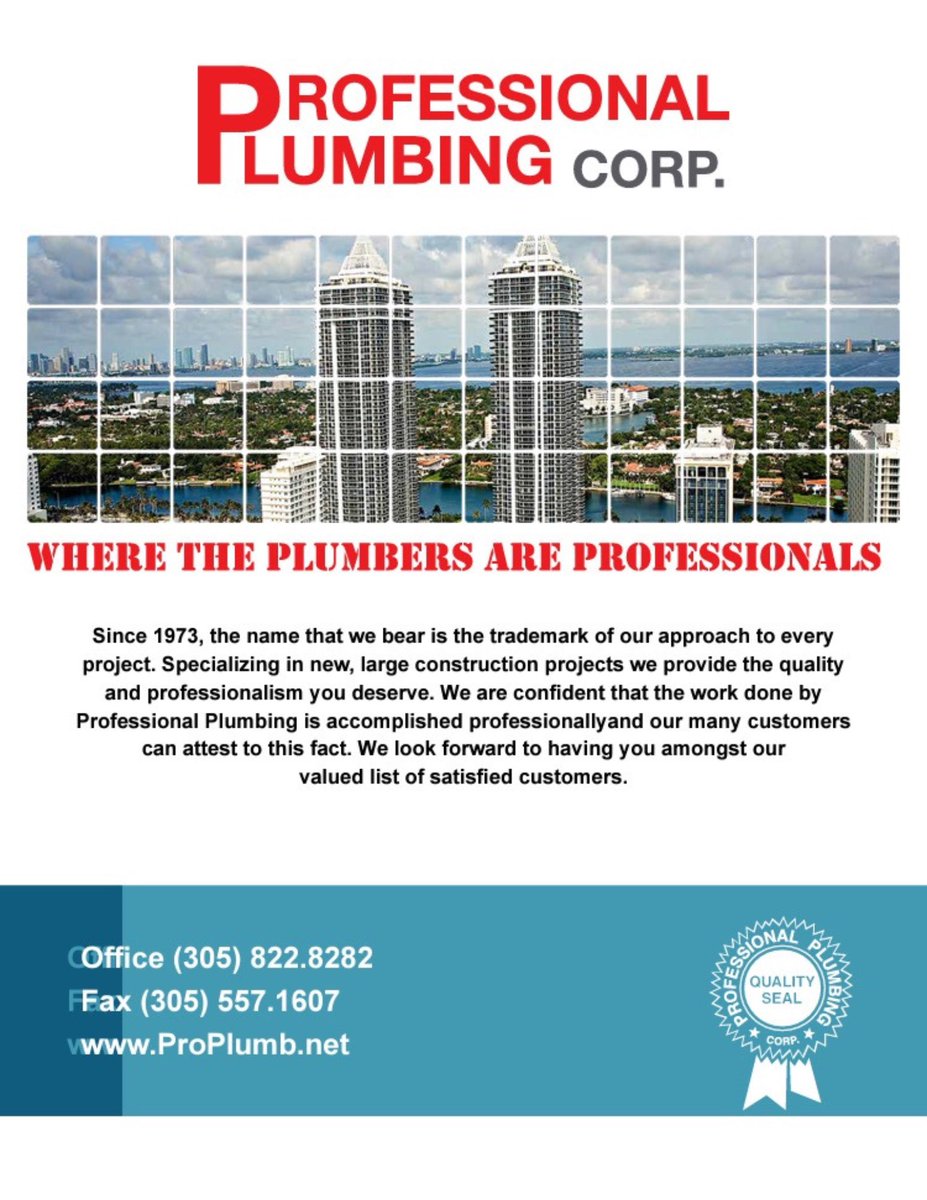 “Persistence, hard work, and faith in God are the keys to long-term success,” according to Manuel Alonso, Sr., the founder and CEO of Professional Plumbers Corporation. Celebrating 50 years in business!

#LABAjournalmagazine #Leadership
