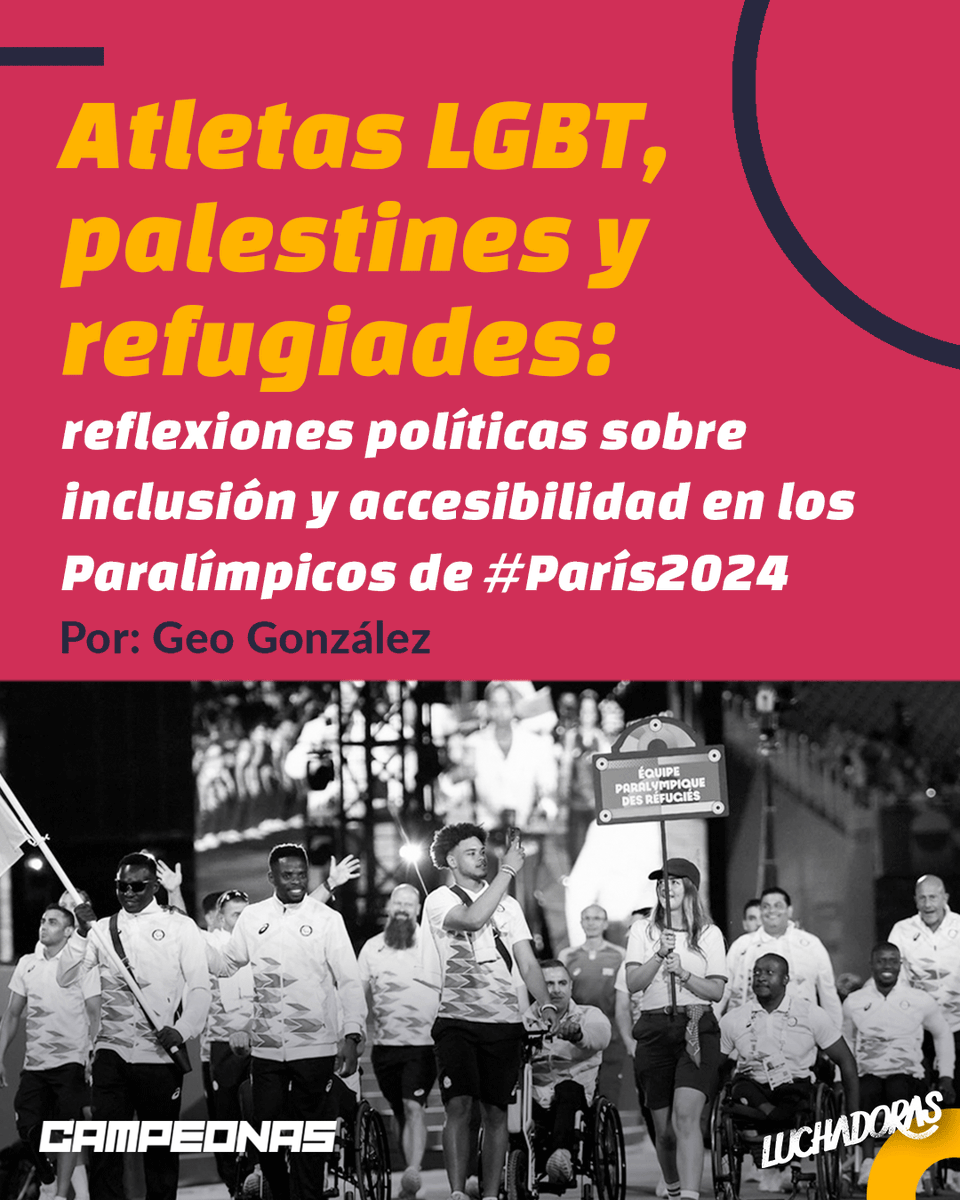 LuchadorasMX's tweet photo. Los #ParalimpicosParis2024 🫶 nos permitieron celebrar durante 11 días con todes les atletas, pero también nos dejaron claro que aún faltan muchas reflexiones por dar y mucho camino por recorrer.⚠️
Texto de @ginxglez 🔥

https://t.co/v0BVK2wtxU https://t.co/EJg3L4szfN