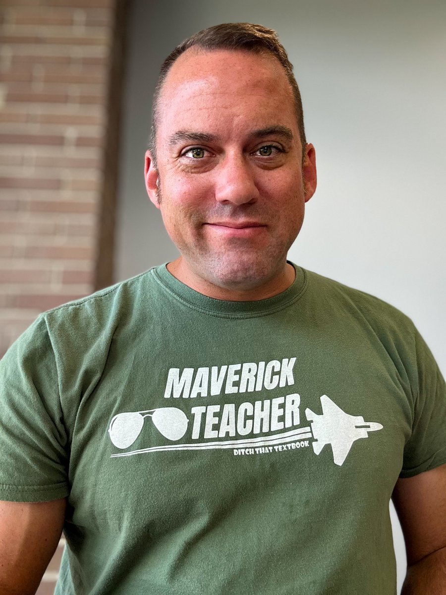 MrCoachK15's tweet photo. Always a need for speed and to make learning relevant, engaging, and effective. 🙌 That’s why I’m a Maverick Teacher 😎 @DitchThatTxtbk
🗑️ BTW, @jmattmiller is NOW on @LinkedIn! No need to request a flyby - connect ✈️ https://t.co/UVKYpiz6Ig
#TechShirtTuesday #EduGuardians https://t.co/xQS5NakKDZ