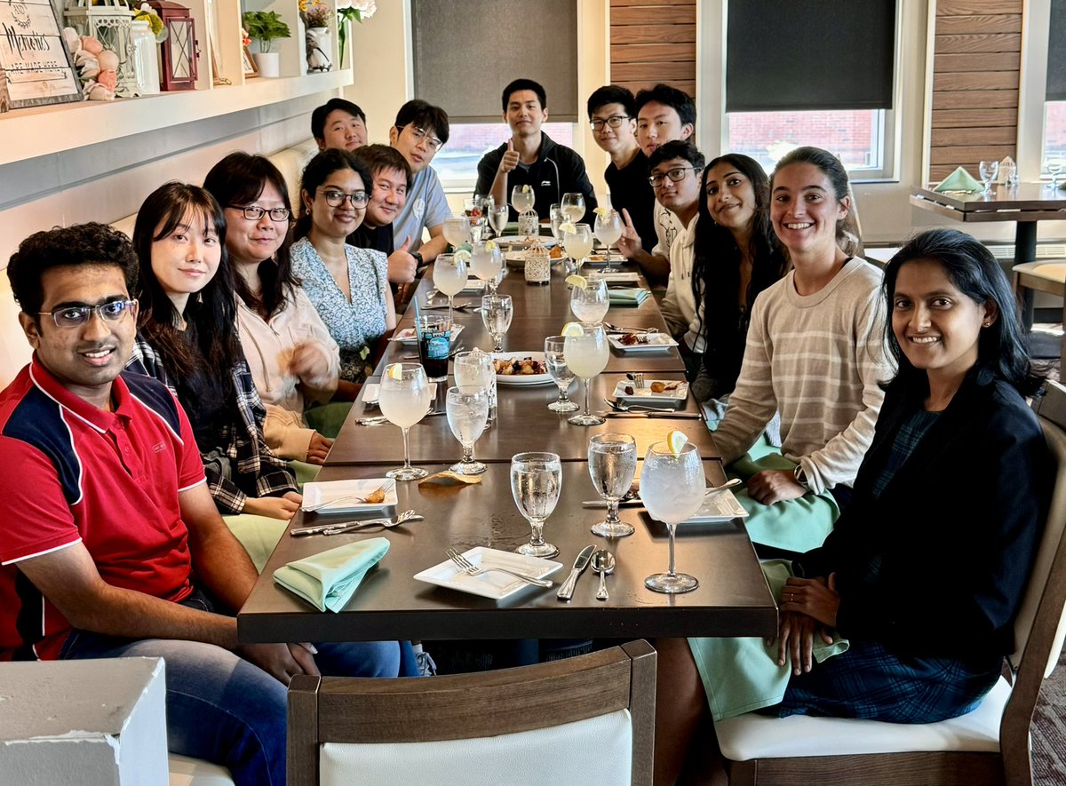 Fall semester kickoff lunch with #BIDSLab @umassengin <a href="/UMassBME/">UMass Biomedical Engineering</a>