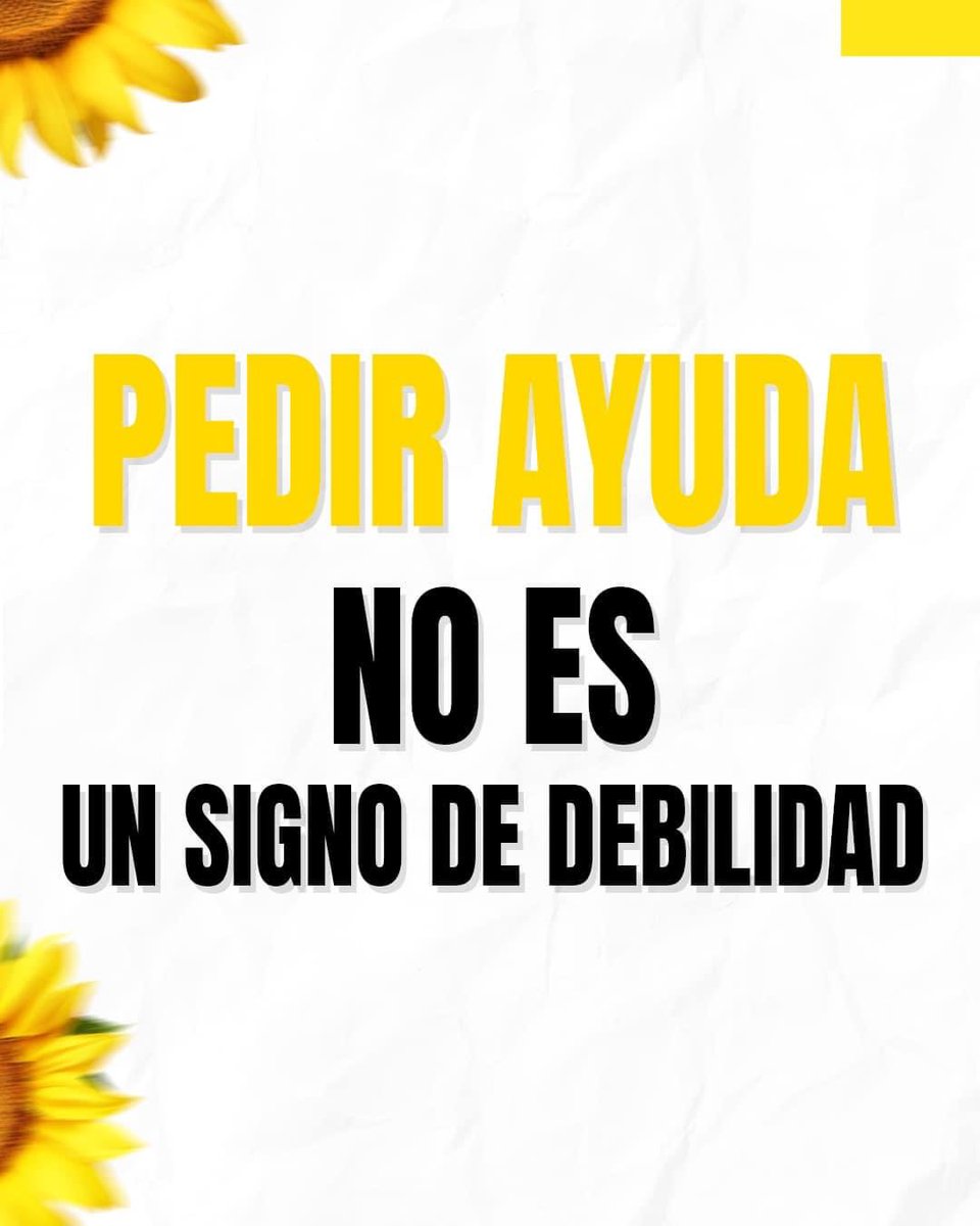 help_fjumx's tweet image. Pedir ayuda es un símbolo de fuerza. Es un paso valiente hacia la recuperación y la vida.

Si tú o alguien más está luchando, recuerda que hay esperanza y ayuda disponible. ¡Hablemos sin miedo y apoyémonos mutuamente! 

Línea de auxilio: 55 6556 6710

#SeptiembreAmarillo #MH2024