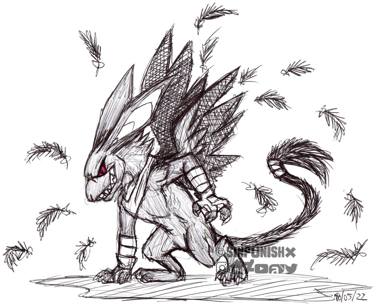 SinpunishX's tweet photo. Encontré estos 2 dibujos que hice hace 2 años, y quise subirlos para que los vean.
El primero es un personaje que adopté hace mucho, es un gato y se llama Anazareth y el otro no tiene nombre, aunque lo suelo dibujar a menudo xD https://t.co/gBDiS0jh0L