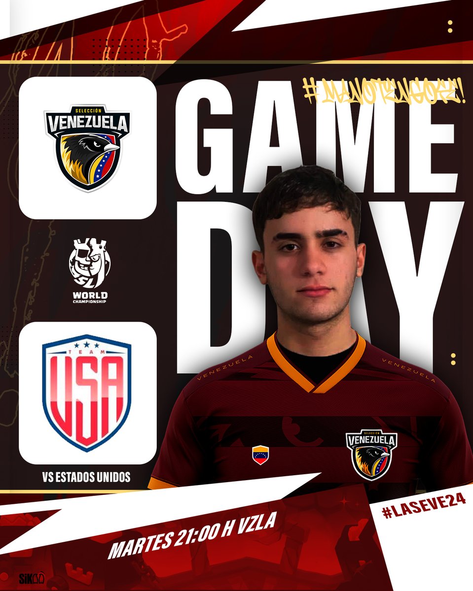 Venezuela Clash Royale 🇻🇪 (@seleccionvzlacr) on Twitter photo #CR | ¡MatchDay! 🔴
Hoy nuestra VINOTINTO se prepara para entrentar a @TeamUSA_CRL en esta primera jornada de la <a href="/CR_Supremacy/">Supremacy League</a> World Championship.
¡Lo dejaremos todo en la arena! ⚔️
#LaVinotintoCR • #LaSeVe24 #CR | ¡MatchDay! 🔴
Hoy nuestra VINOTINTO se prepara para entrentar a @TeamUSA_CRL en esta primera jornada de la <a href="/CR_Supremacy/">Supremacy League</a> World Championship.
¡Lo dejaremos todo en la arena! ⚔️
#LaVinotintoCR • #LaSeVe24