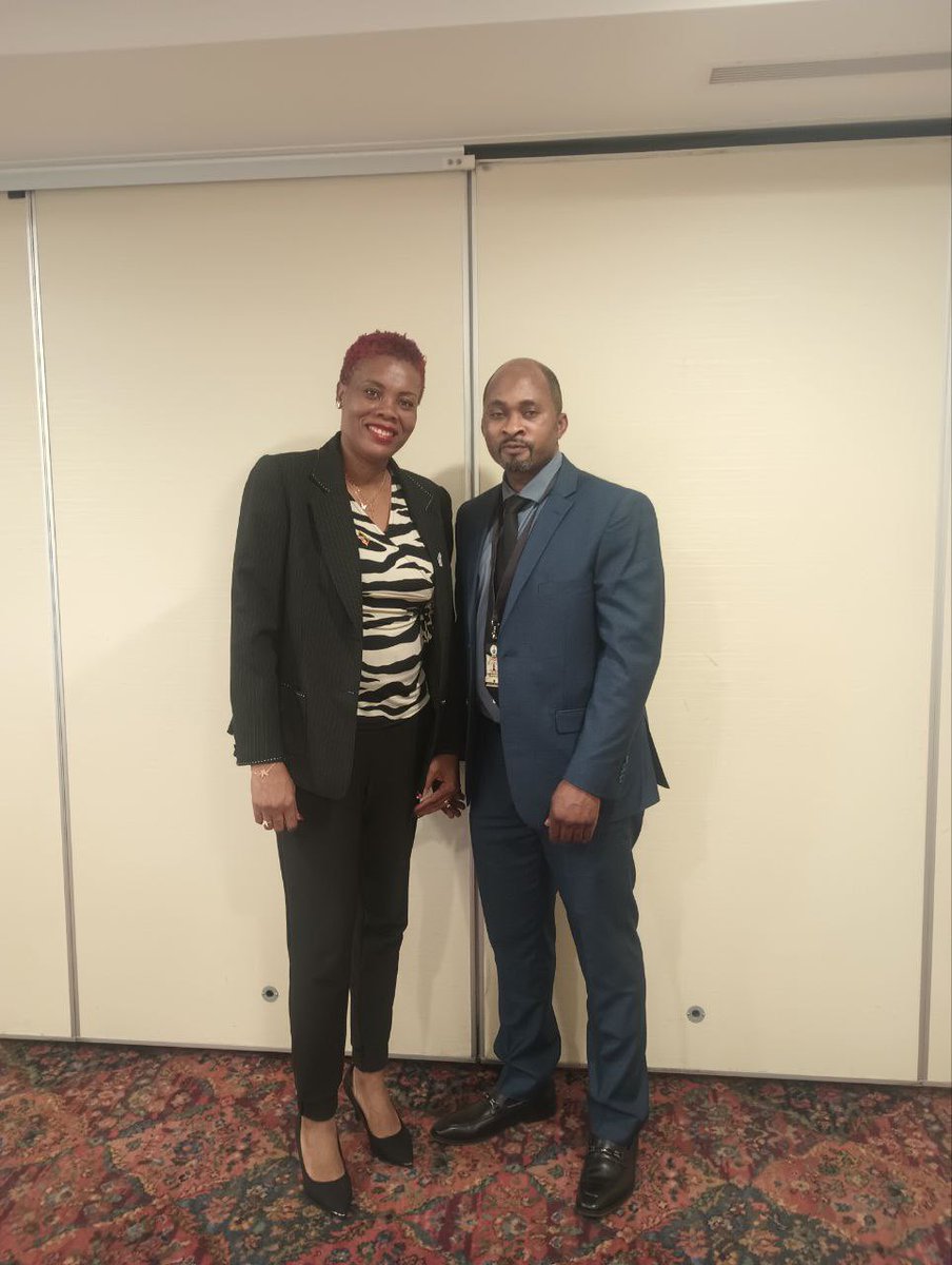 The Director of Foreign Affairs Biafra Republic Government In Exile USA Ada Eze and Biafra Minister of Finance on historic high level meeting for Biafra, happening now!