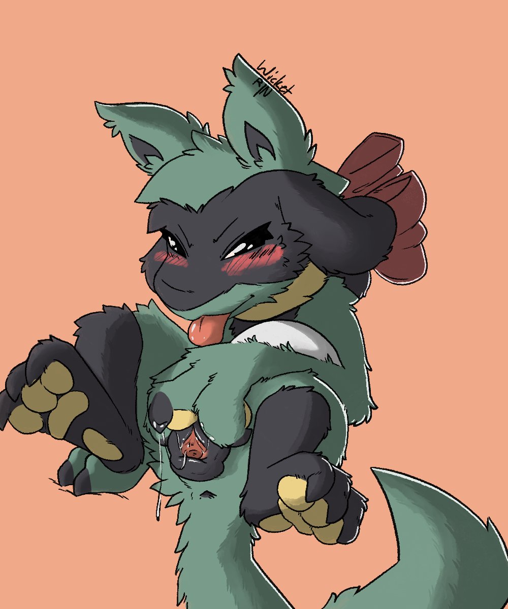 Put some puppies in me.

Have a quick seafoamish riolu while I work on other things.
