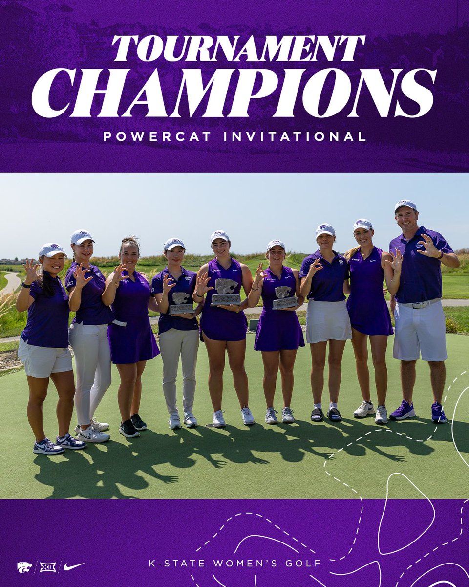 KStateWGolf's tweet image. All for one 😼

#EMAW👌