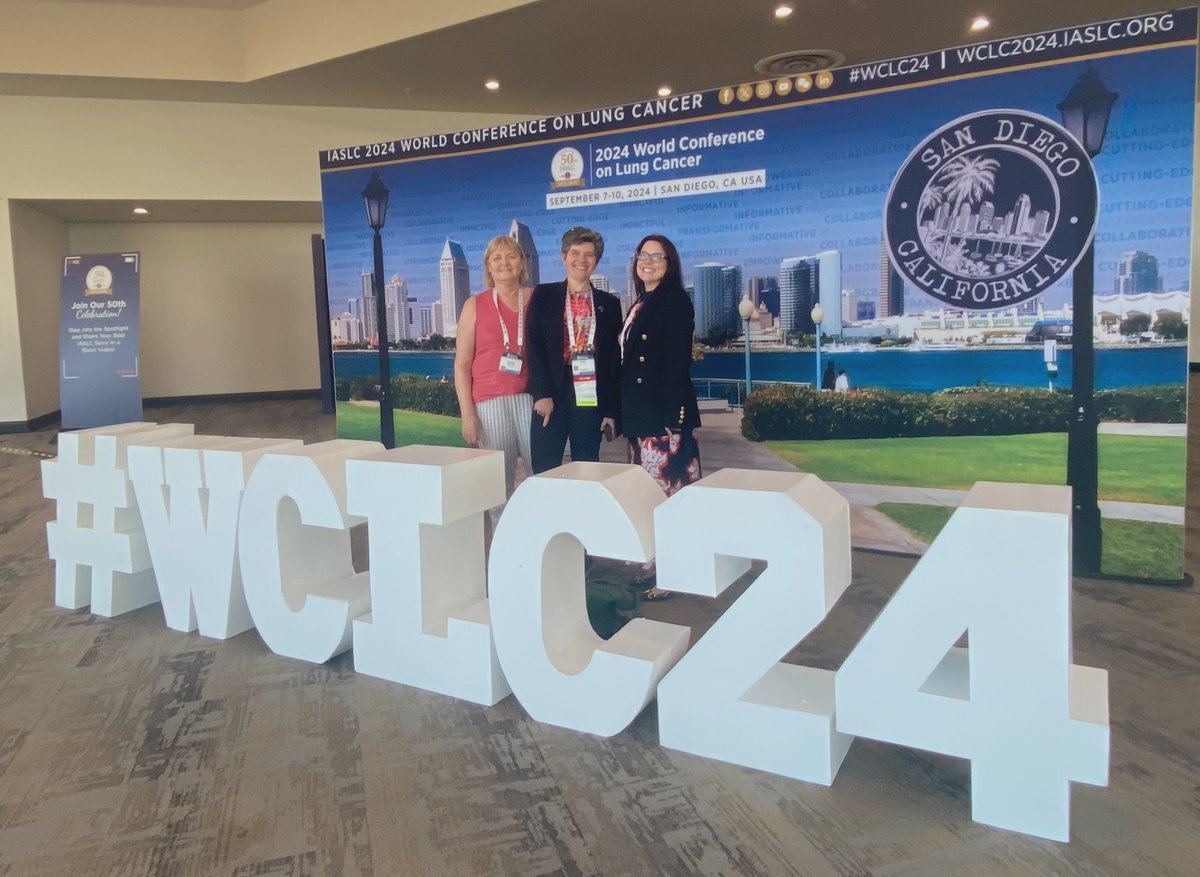 Meeting new and old friends at the #WCLC2024 <a href="/IASLC/">IASLC</a>
