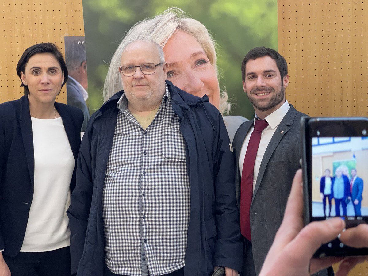JulienOdoul's tweet photo. Sylvain Monnier avait pris sa carte au Front National en 1988. Militant exemplaire, il a été de tous les combats électoraux dans l’#Yonne, candidat aux départementales 2021 et un indéfectible soutien de @MLP_officiel. Triste d’apprendre le décès de ce grognard au grand cœur. https://t.co/wenXUFrv3G