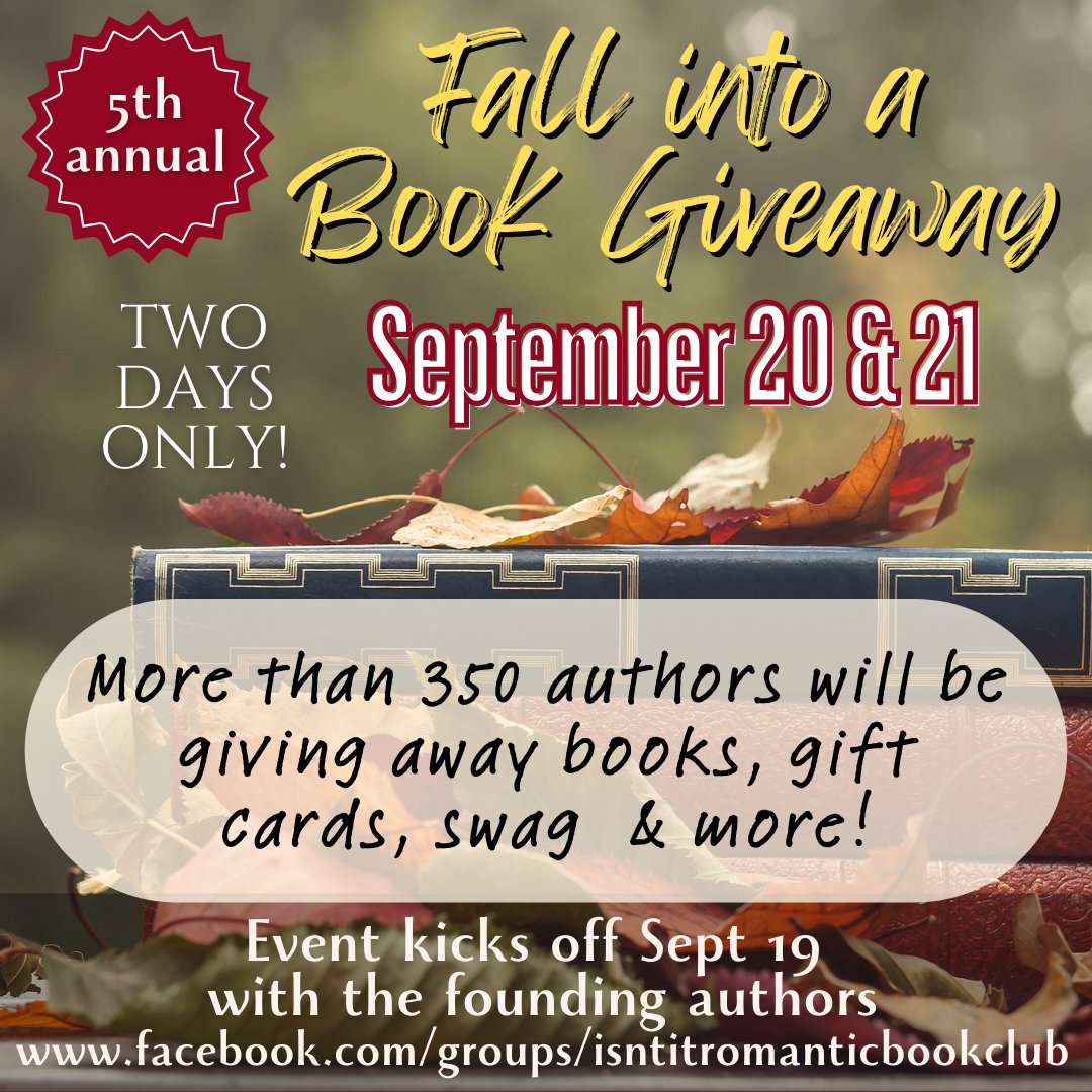 See you in the Facebook group tomorrow.

Join the fun here: facebook.com/groups/isntitr…