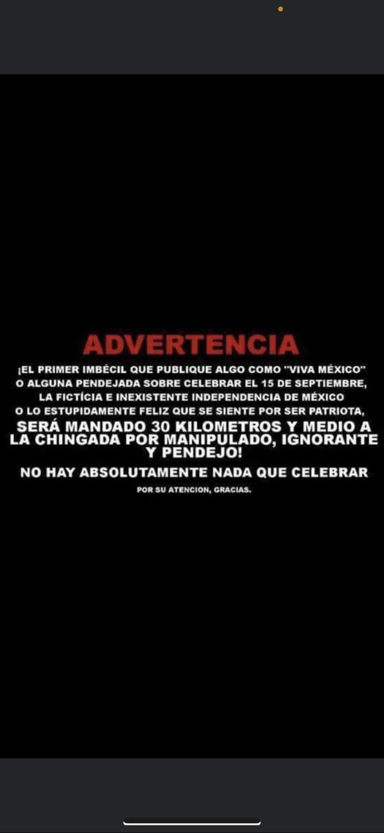 Advertidos están