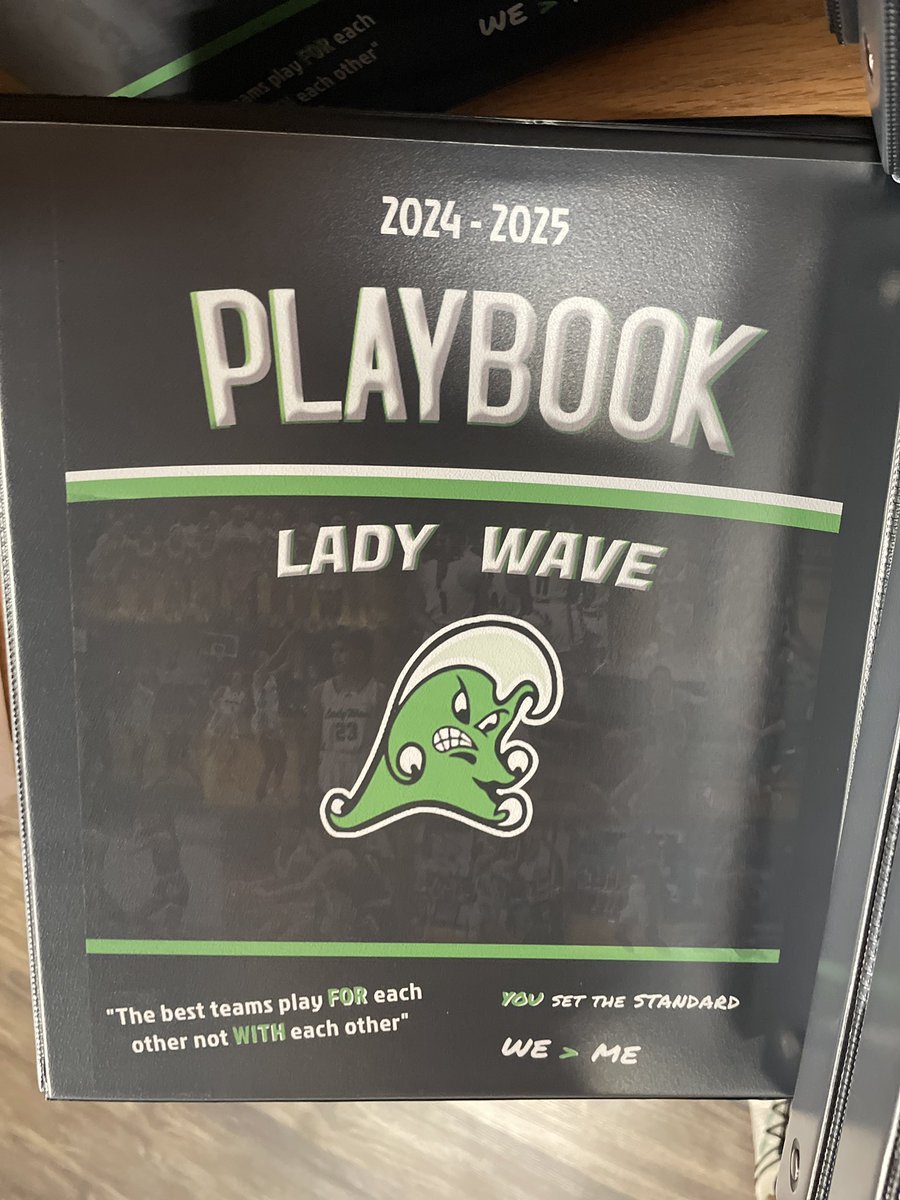 Team Binders are ready to go for the 2024 season! #FIVEasONE