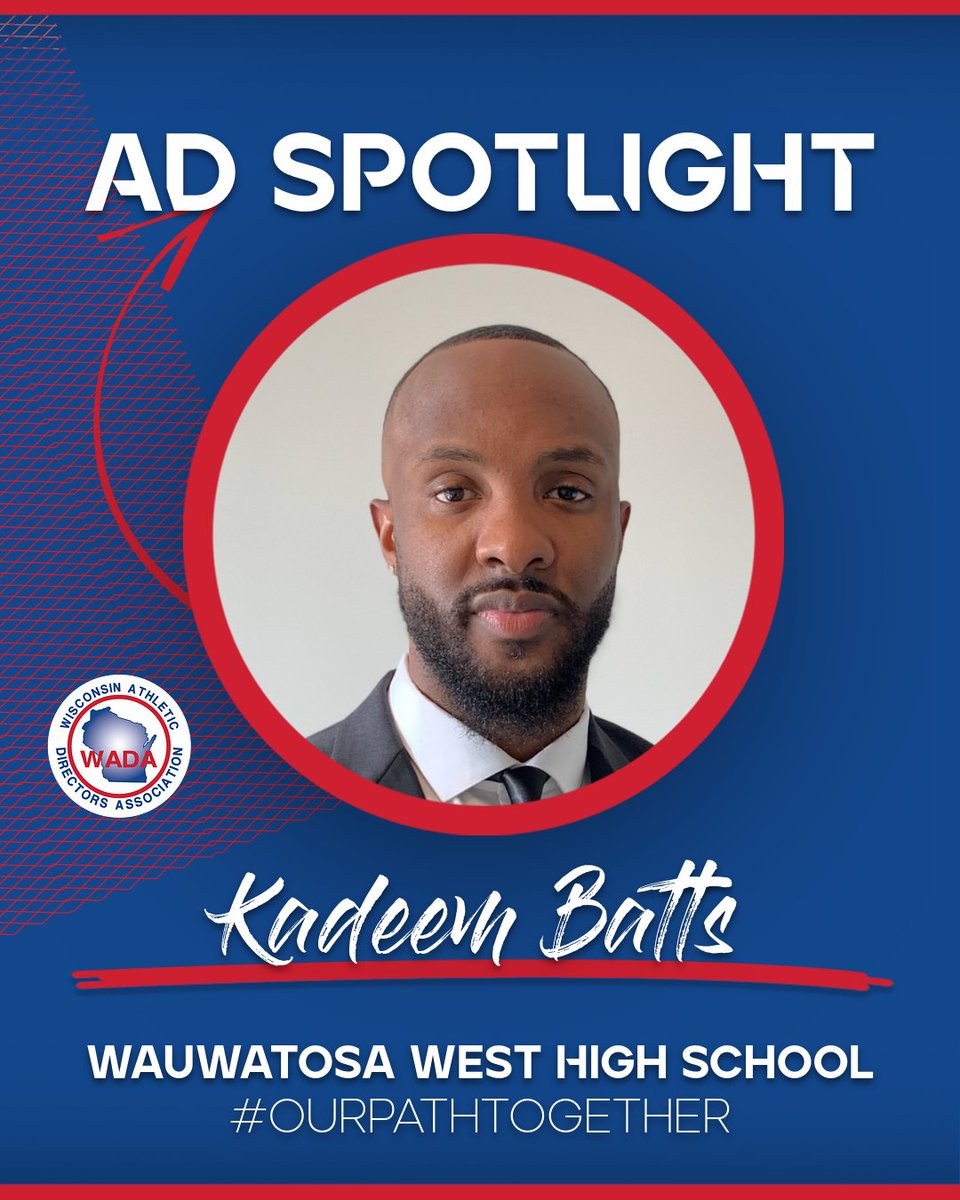 WADA Wisconsin (@wadawisconsin) on Twitter photo Meet Kadeem Batts, new AD at Wauwatosa West! Kadeem attended <a href="/ProvidenceCo/">Providence Corp</a>, played basketball for <a href="/PCFriarsmbb/">Providence MBB</a>, cheers for the <a href="/celtics/">Boston Celtics</a> & is looking forward to building relationships & motivating student-athletes. His favorite quote: "Stay positive and good things will happen." Meet Kadeem Batts, new AD at Wauwatosa West! Kadeem attended <a href="/ProvidenceCo/">Providence Corp</a>, played basketball for <a href="/PCFriarsmbb/">Providence MBB</a>, cheers for the <a href="/celtics/">Boston Celtics</a> & is looking forward to building relationships & motivating student-athletes. His favorite quote: "Stay positive and good things will happen."