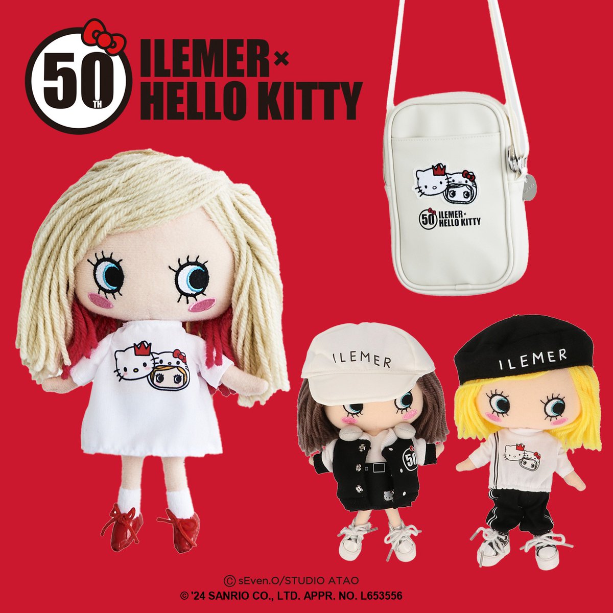 ハローキティ50周年 をお祝い☆ILEMER（イルメール）のキャラクター