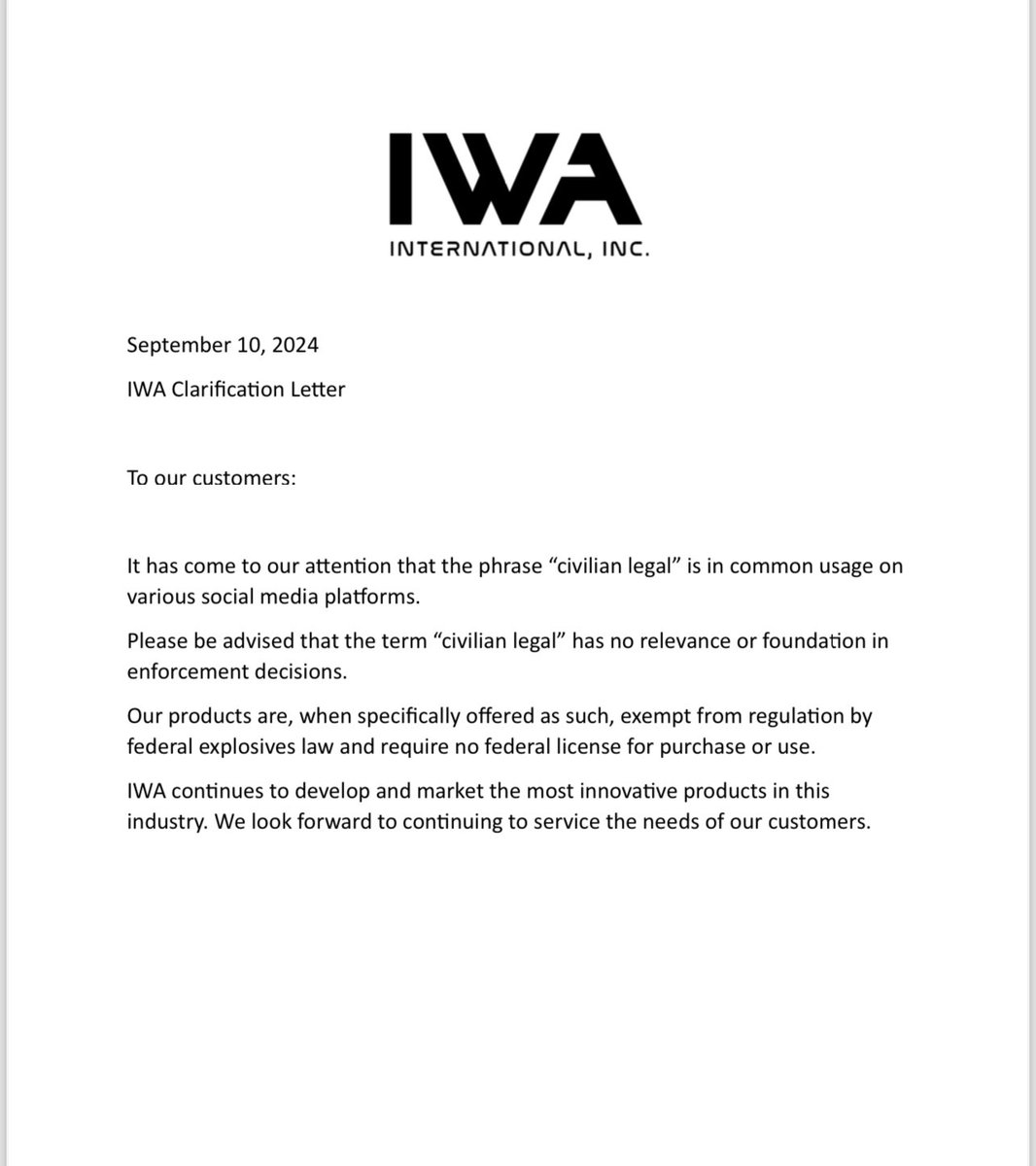 I.W.A International Inc tweet media