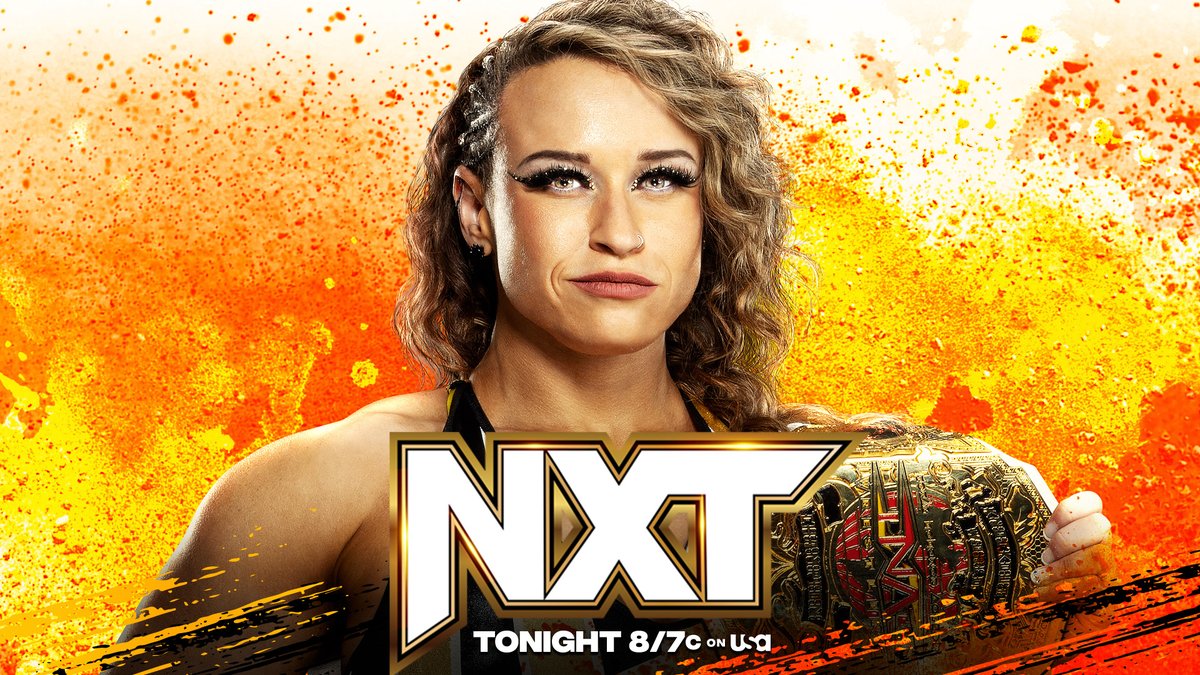 WWE's tweet photo. #WWEWeek continues with an absolutely LOADED night on #WWENXT!
This will truly be a night you don't want to miss... 👀
📺 8/7c on @USANetwork https://t.co/UGqBIvPIWy