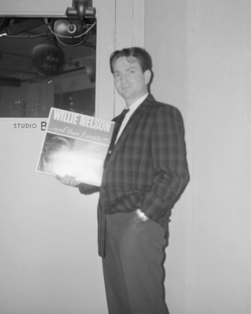 WillieNelson's tweet image. It's Crazy to think this month marks 62 years since Willie’s debut album, '...And Then I Wrote,' was released... Funny How Time Slips Away! 

📷: Richard Weize