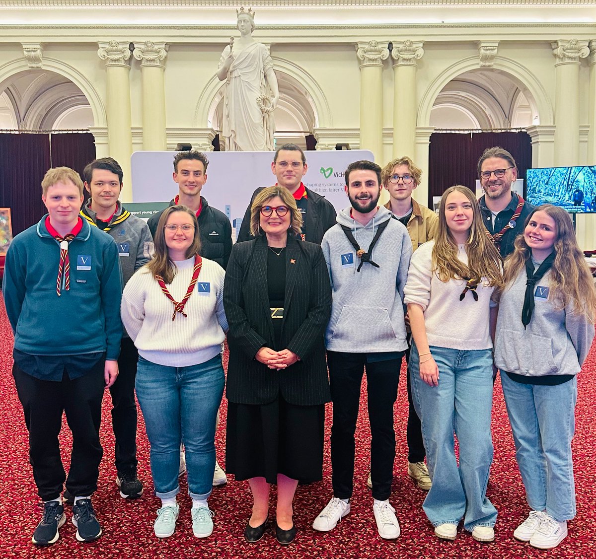 Natalie Suleyman MP (@nataliesuleyman) on Twitter photo Great to meet Deputy Chief Commissioner Scouts Australia Ezgi and Banksia Rover Unit at <a href="/VicParliament/">Parliament of Victoria</a> <a href="/ScoutsVic/">Scouts Victoria</a> <a href="/VickiWardMP/">Vicki Ward MP 🌈</a> Great to meet Deputy Chief Commissioner Scouts Australia Ezgi and Banksia Rover Unit at <a href="/VicParliament/">Parliament of Victoria</a> <a href="/ScoutsVic/">Scouts Victoria</a> <a href="/VickiWardMP/">Vicki Ward MP 🌈</a>