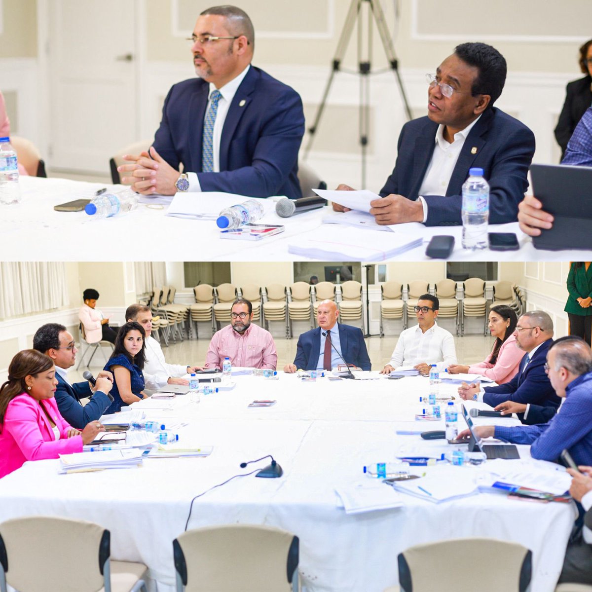 En la Comisión de Hacienda recibimos hoy a @jochivicented , @ministeriodehacienda , donde abordamos temas clave para el crecimiento económico y bienestar de nuestra nación.