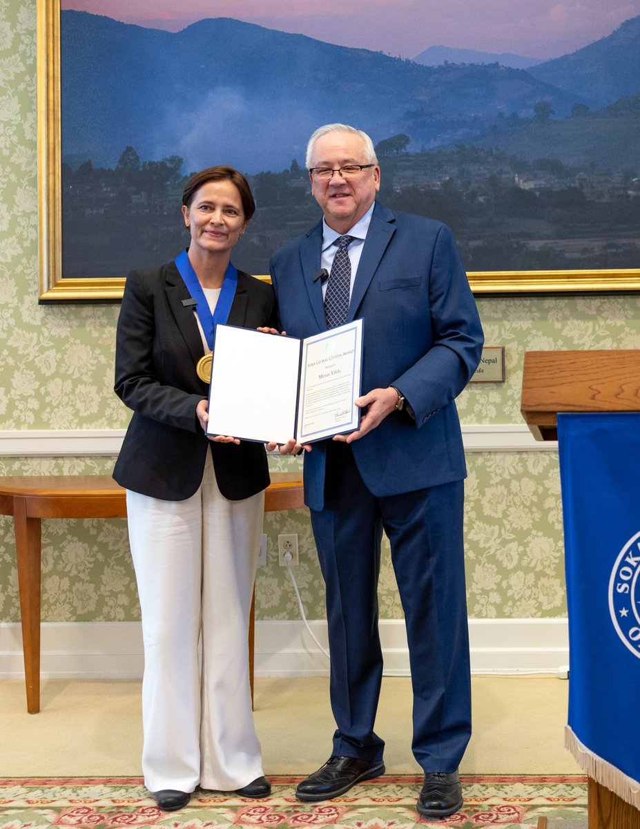 earthcharter's tweet photo. 🌍✨ We're excited to announce a new partnership with @SokaUniv ! This collaboration will promote education for sustainable development, global ethics, and the Earth Charter’s role in creating a just and peaceful world.

🔗 More details: https://t.co/jewLsedShW https://t.co/lpex0IwGmZ