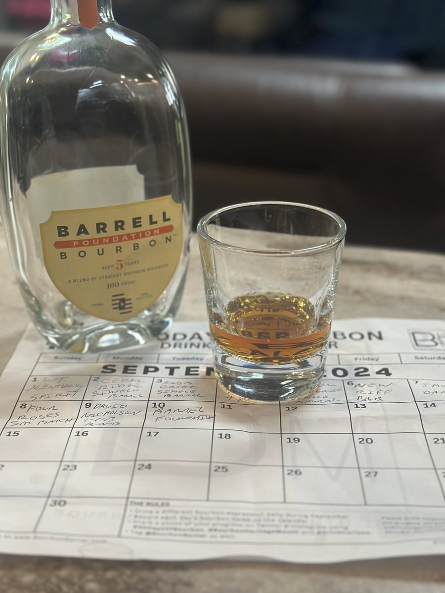 sweets_cg's tweet photo. Day 10: Barrell Foundation #30daysofbourbon #bourbonheritagemonth @BourbonBanter https://t.co/l5jSDNes2d